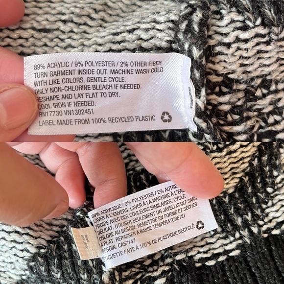 Merona Aztec Open-front Knit Cardigan - Picture 9 of 13